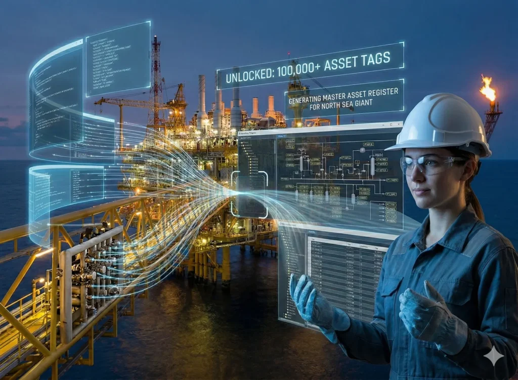 Unlocking Locked Data: How We Extracted 100,000 tags to create a Master Asset Register for a North Sea Giant